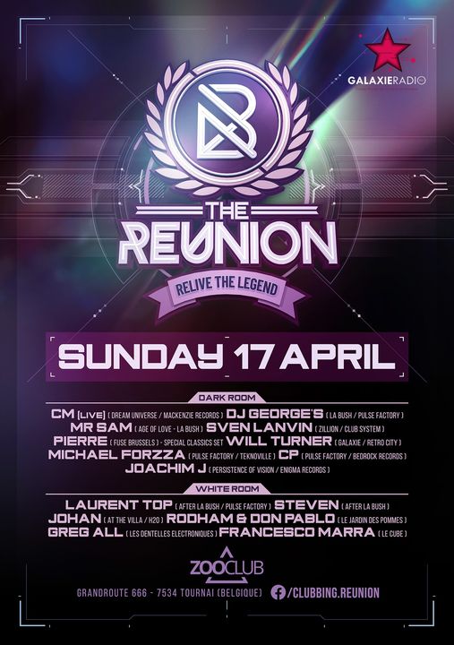 Bush reunion 2022 flyer